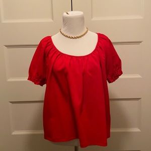 Madewell Texture & Thread Peasant Top